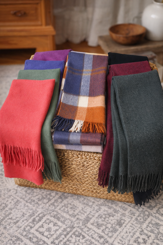 Brushed Alpaca Scarves