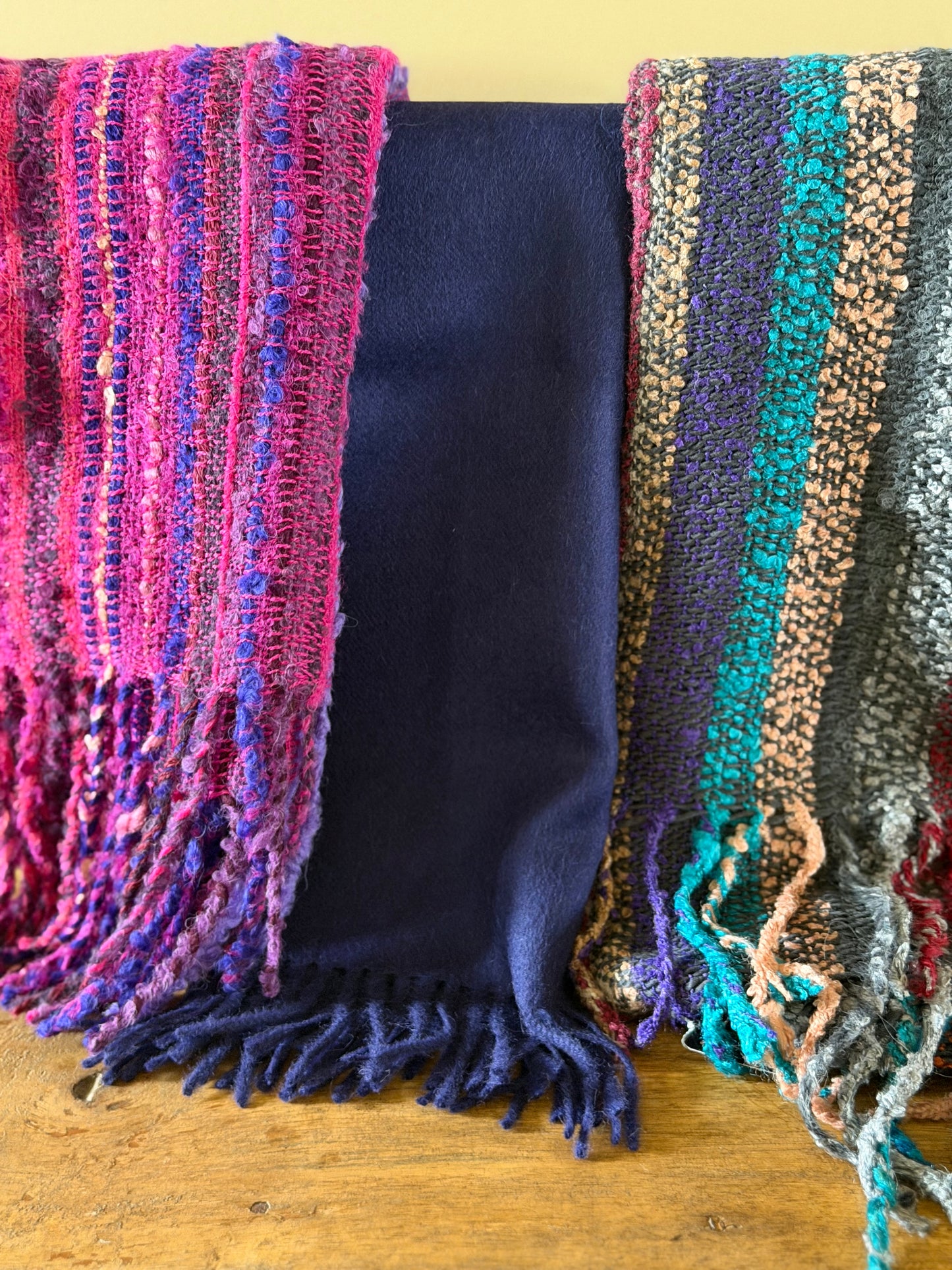 Artisan Textured Alpaca Scarves